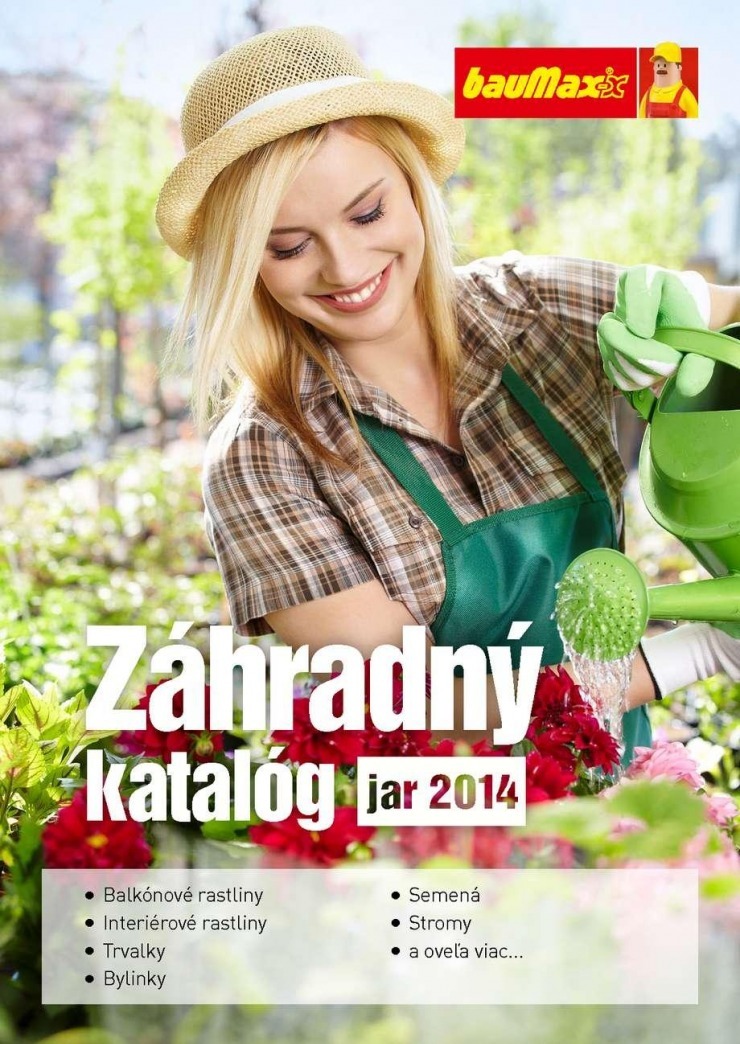 let�k bauMax - z�hradn� katal�g jar 2014 strana 1