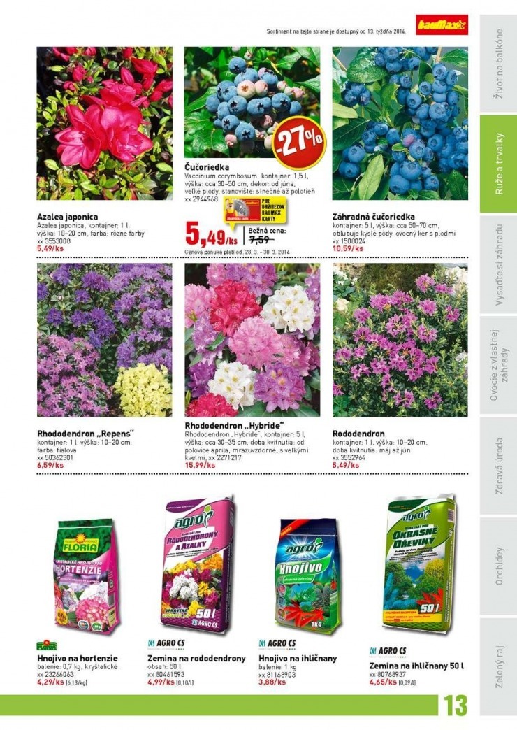 let�k bauMax - z�hradn� katal�g jar 2014 strana 13
