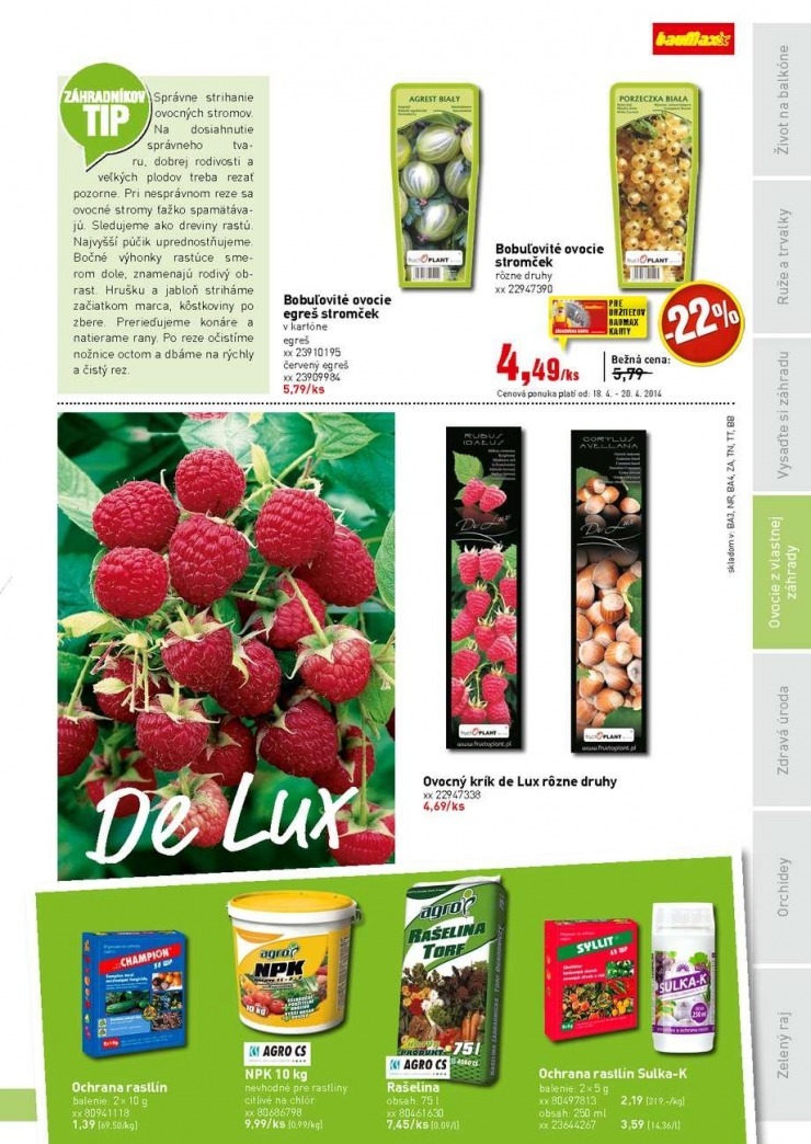 let�k bauMax - z�hradn� katal�g jar 2014 strana 17