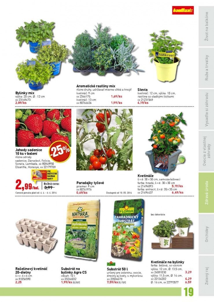 let�k bauMax - z�hradn� katal�g jar 2014 strana 19