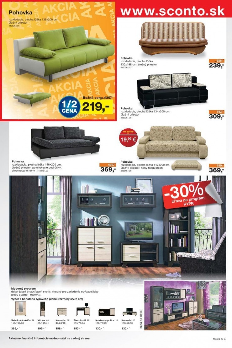 let�k extra ponuka Sconto n�bytok strana 4