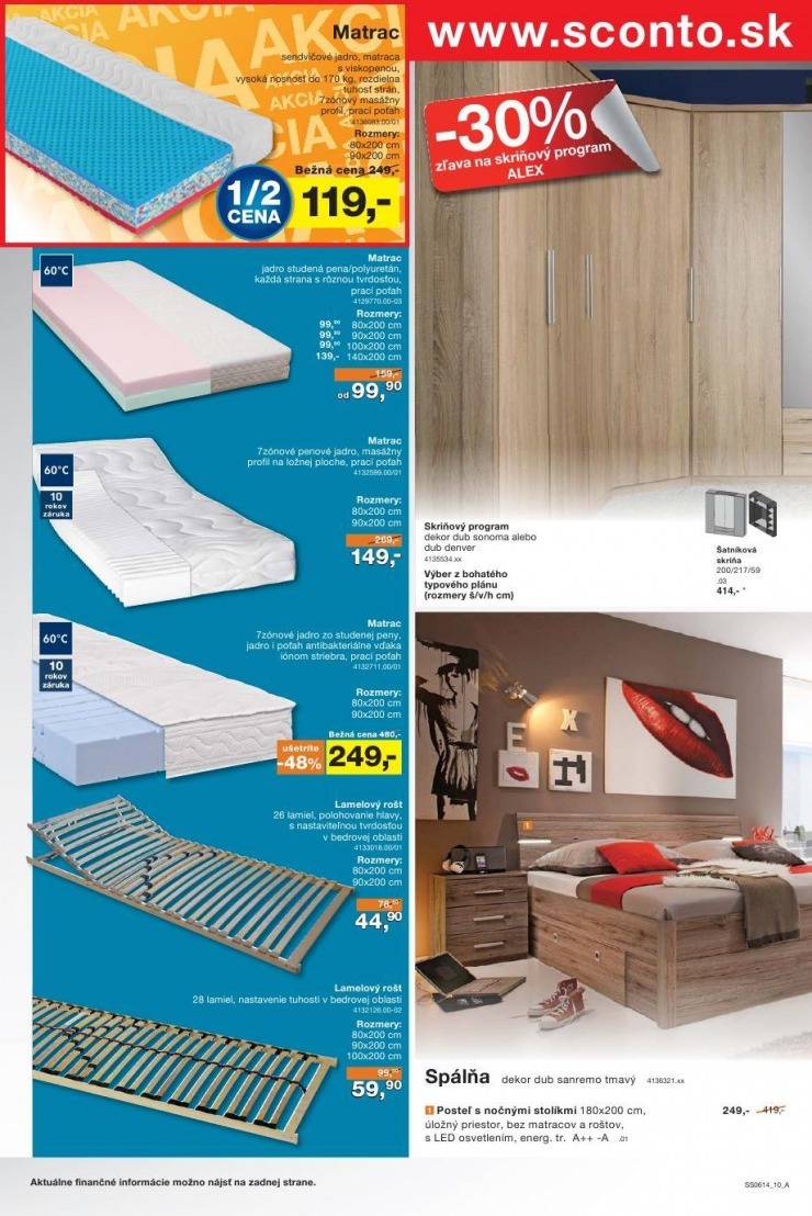 let�k extra ponuka Sconto n�bytok strana 10