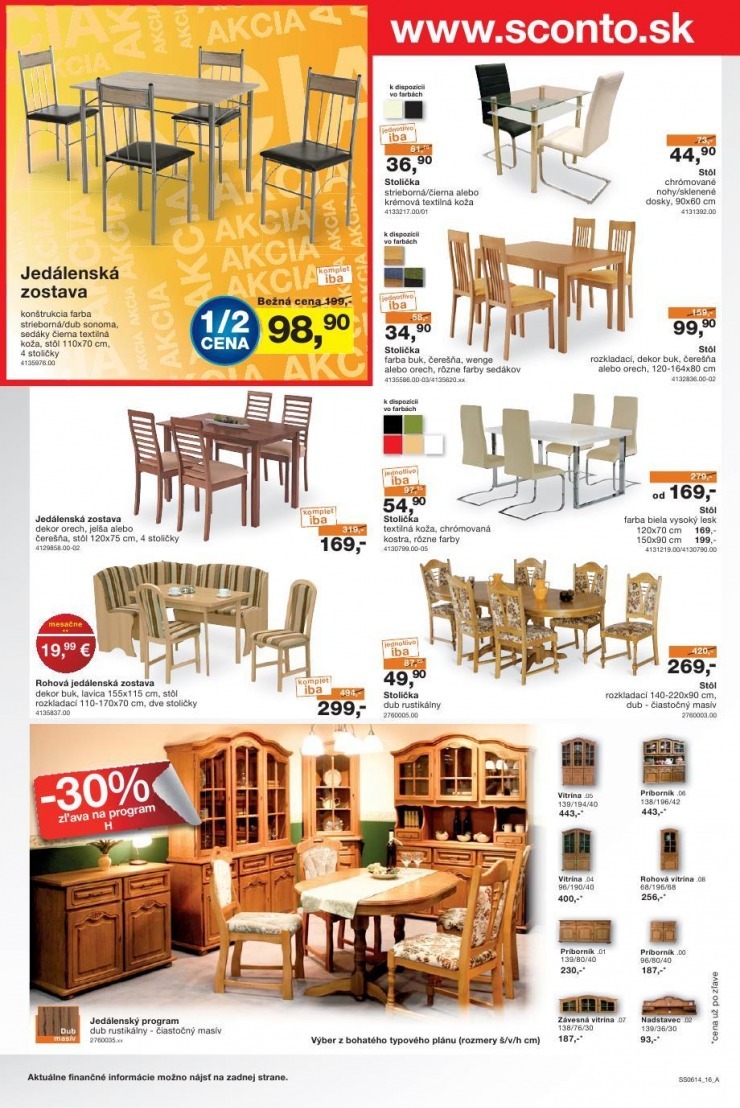 let�k extra ponuka Sconto n�bytok strana 16