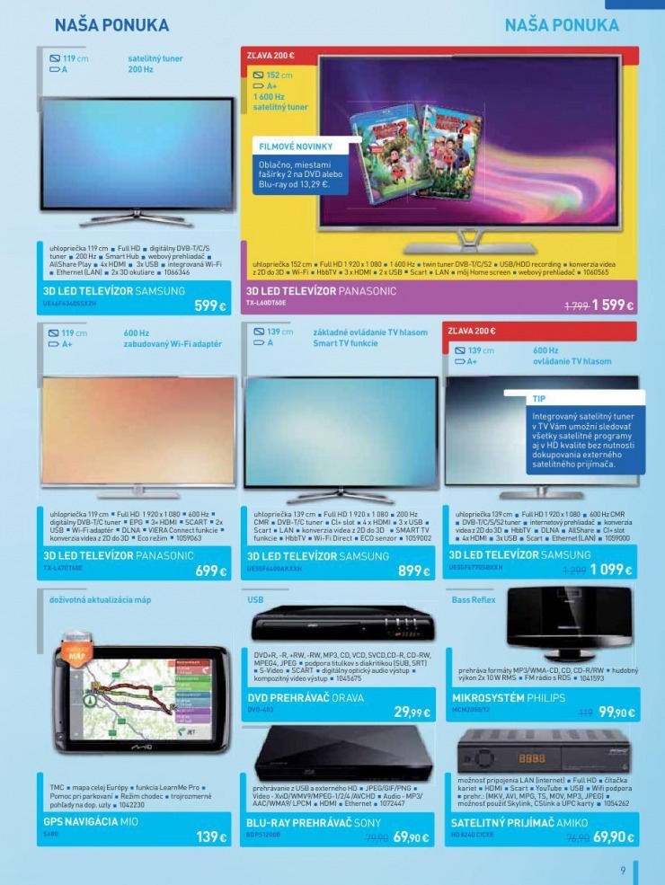 let�k let�k NAY Elektrodom - v�predaj strana 9