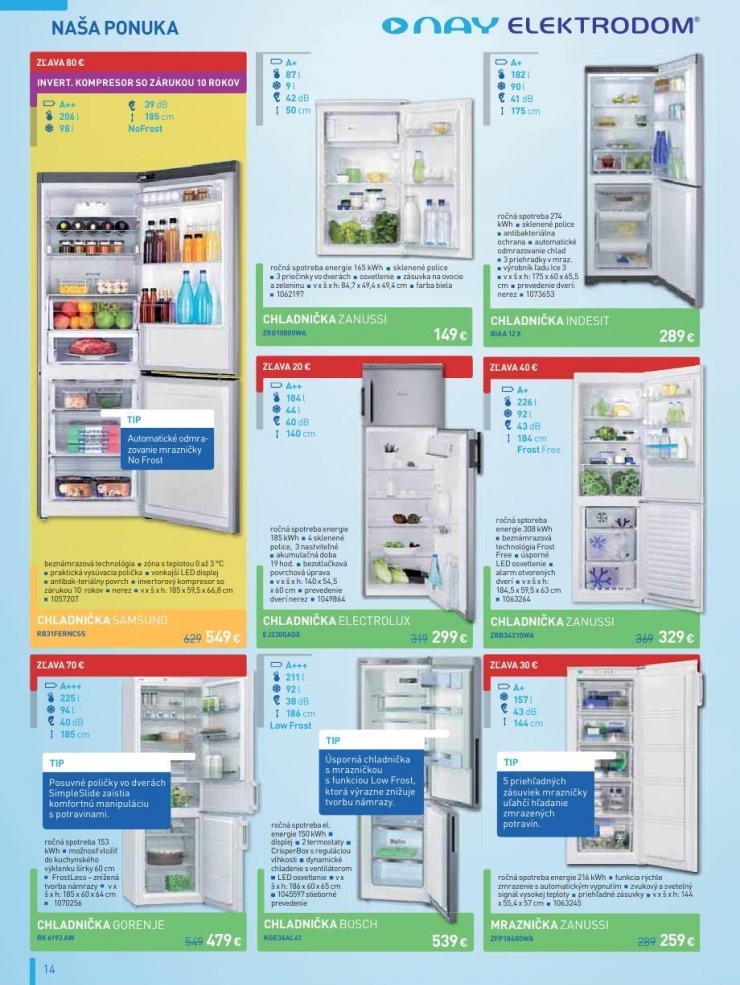let�k let�k NAY Elektrodom - v�predaj strana 14