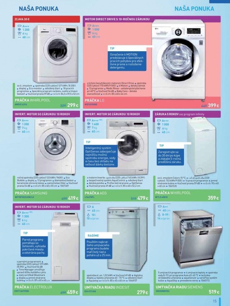 let�k let�k NAY Elektrodom - v�predaj strana 15