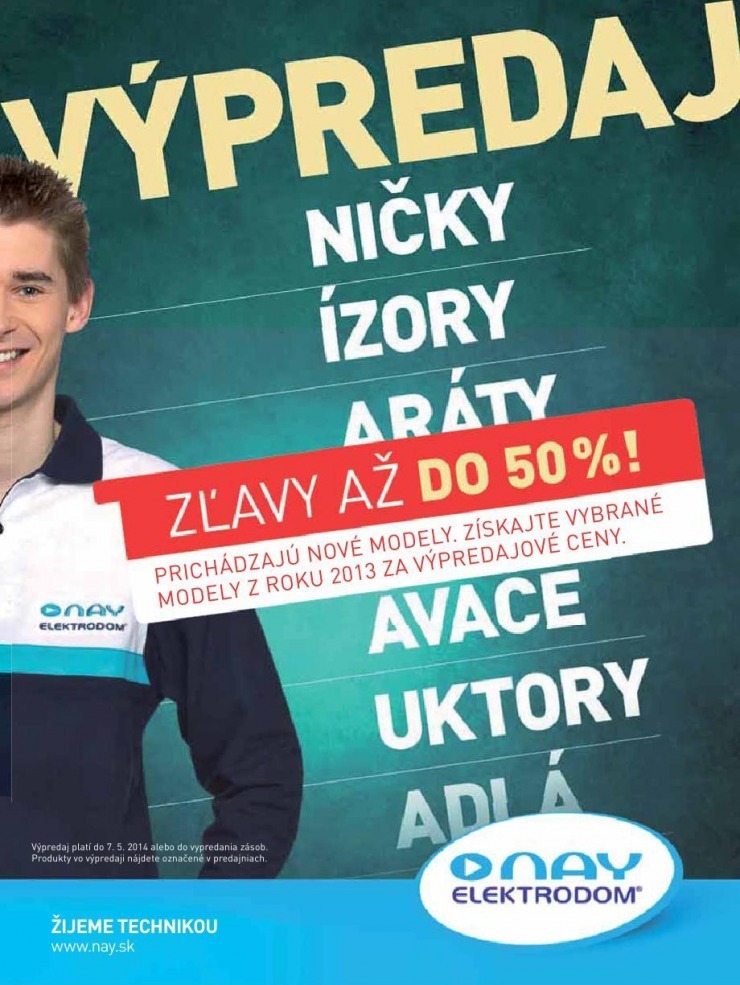 let�k let�k NAY Elektrodom - v�predaj strana 20