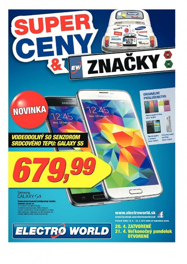 let�k let�k Electro World - super ceny strana 1