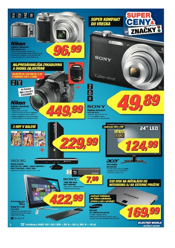 let�k let�k Electro World - super ceny strana 5