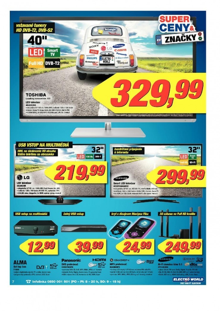 let�k let�k Electro World - super ceny strana 7