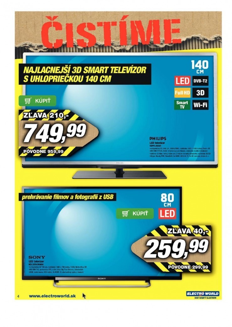 let�k Electro World let�k - �ist�me sklady strana 4