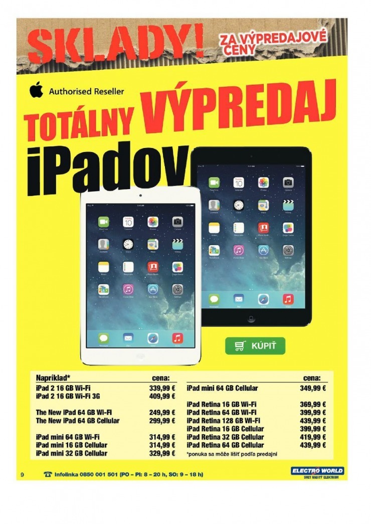 let�k Electro World let�k - �ist�me sklady strana 9