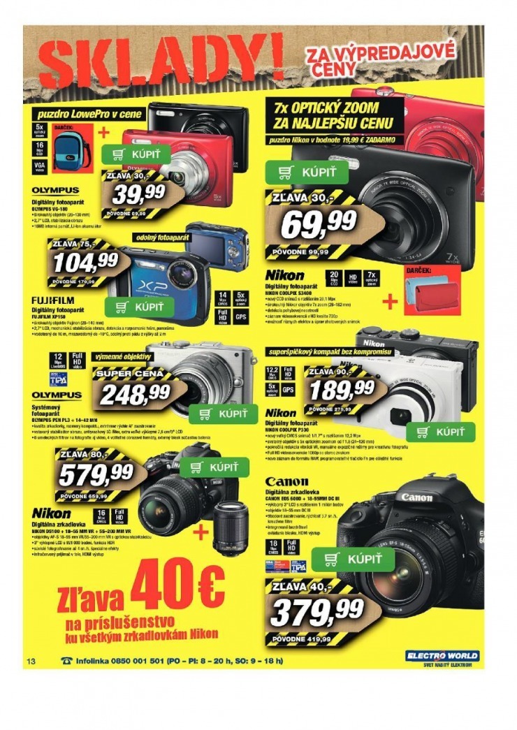 let�k Electro World let�k - �ist�me sklady strana 13