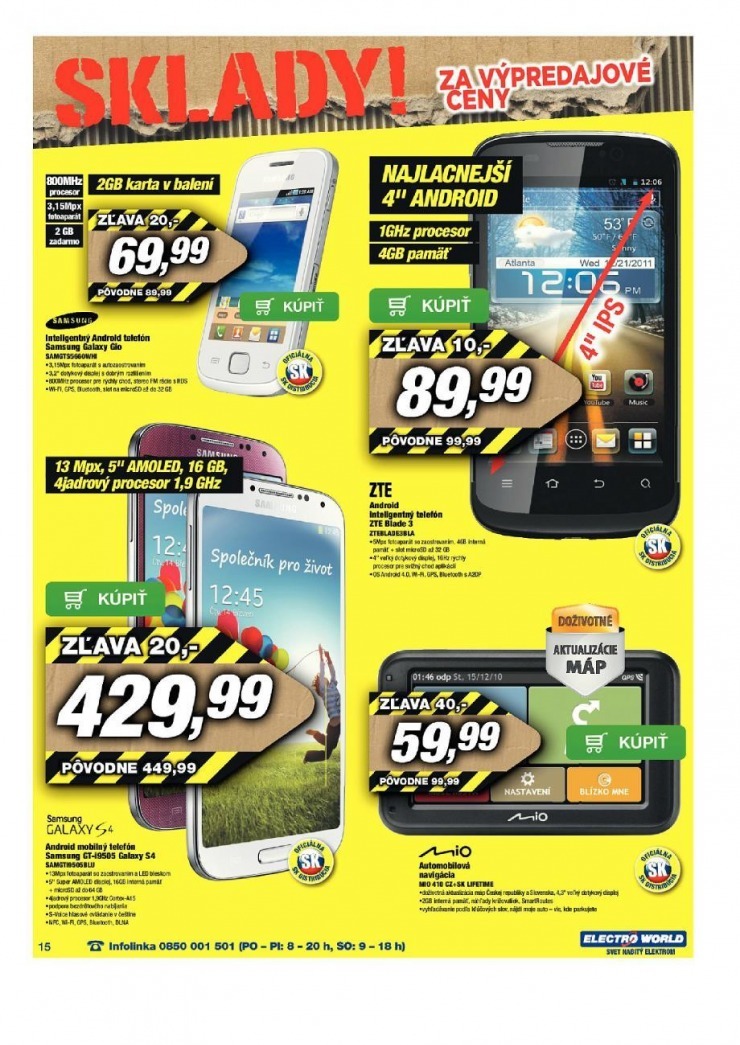 let�k Electro World let�k - �ist�me sklady strana 15