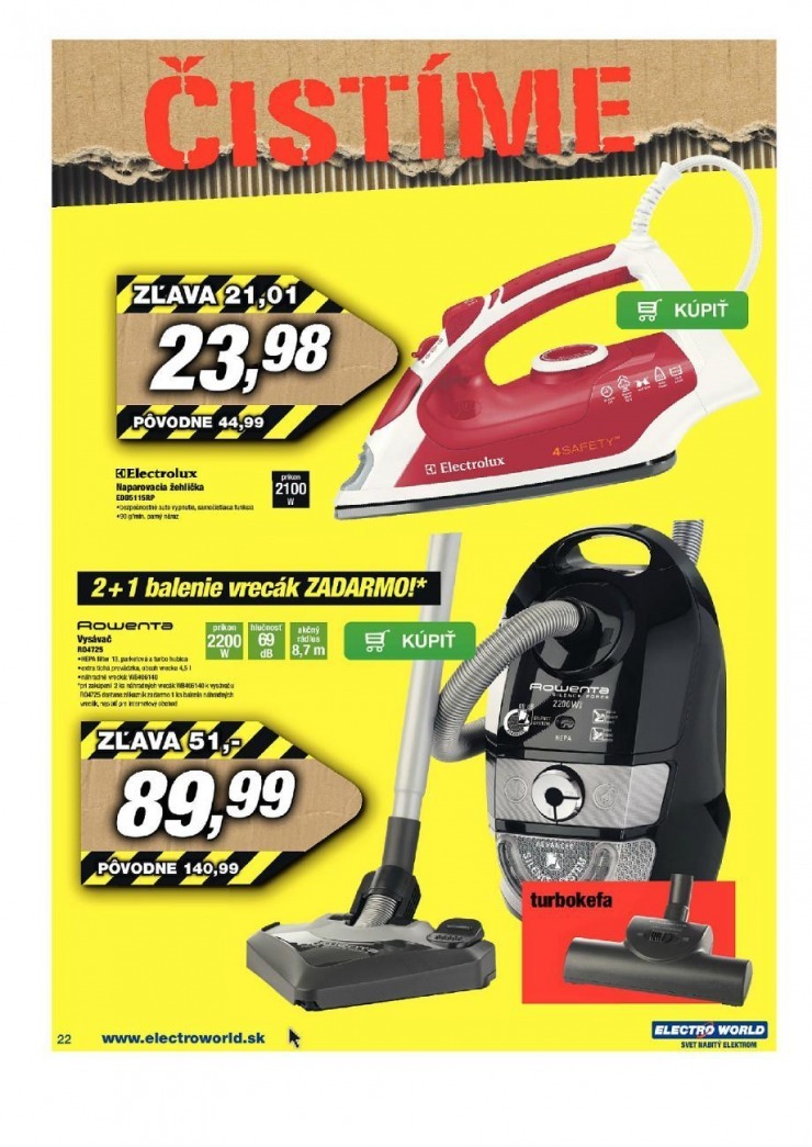 let�k Electro World let�k - �ist�me sklady strana 22
