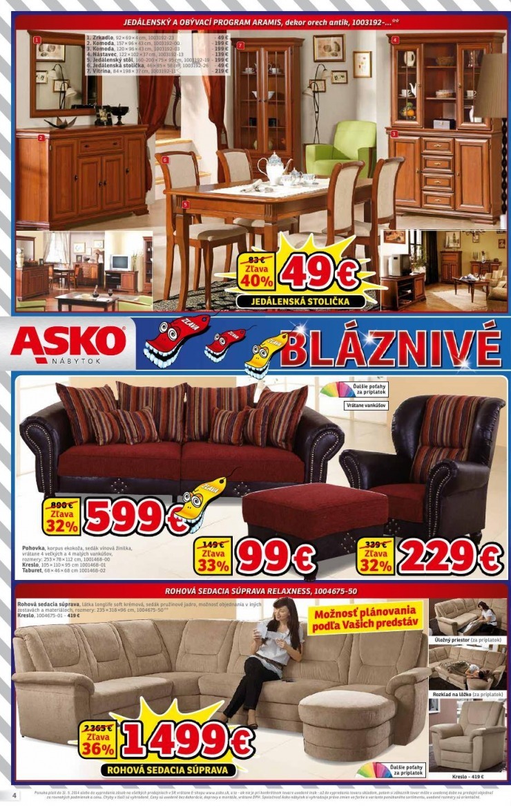 let�k let�k ASKO n�bytok - bl�zniv� z�avy strana 4