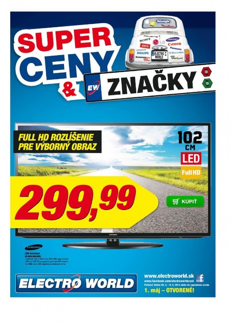 let�k mimoriadn� let�k Electro World strana 1