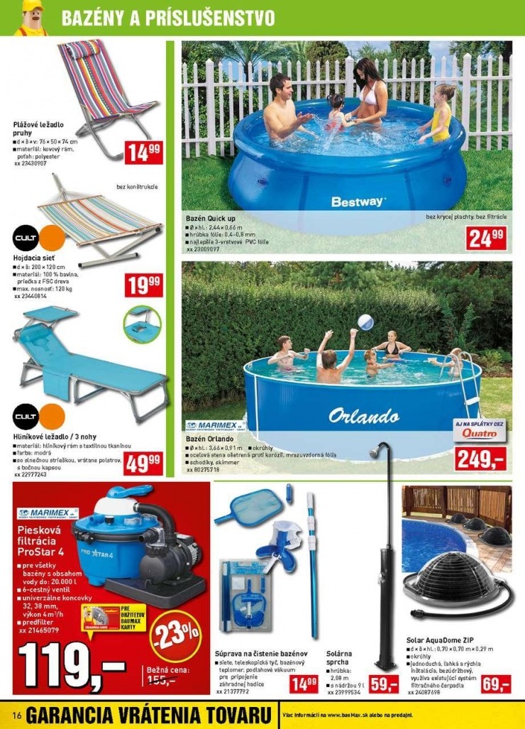 let�k akciov� katal�g bauMax strana 16