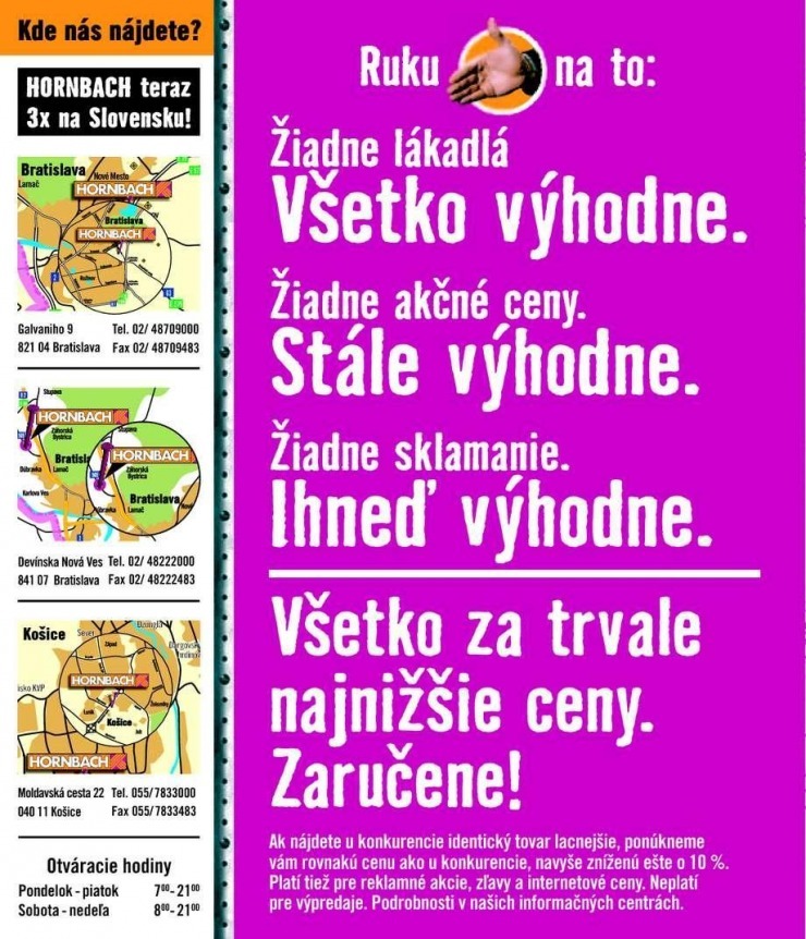 let�k ak�n� let�k HORNBACH strana 2