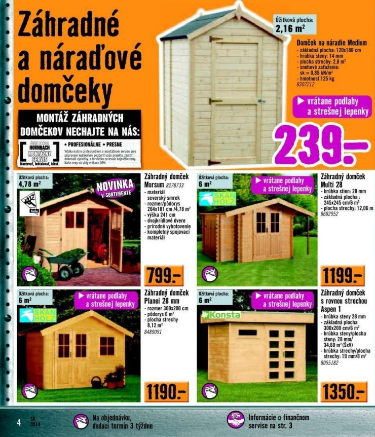 let�k ak�n� let�k HORNBACH strana 4