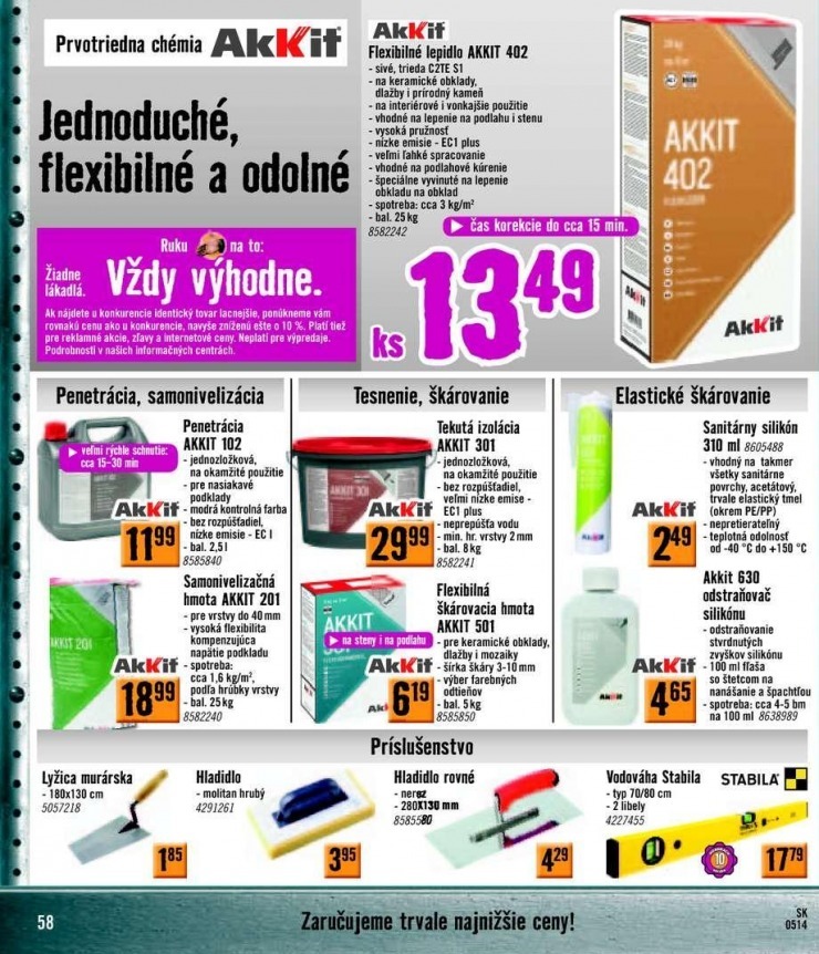 let�k ak�n� let�k HORNBACH strana 58