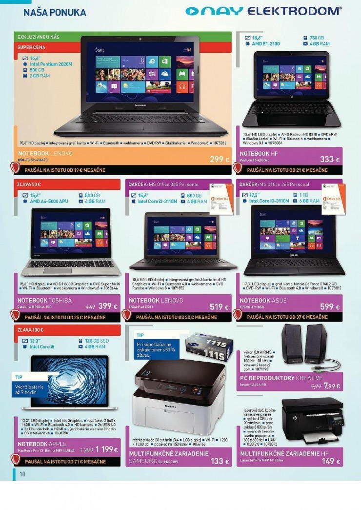 let�k let�k NAY Elektrodom - novinky strana 10