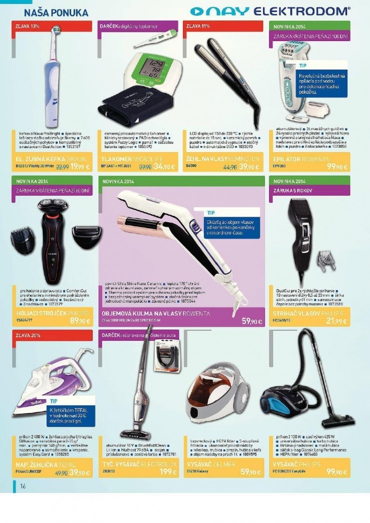 let�k let�k NAY Elektrodom - novinky strana 16