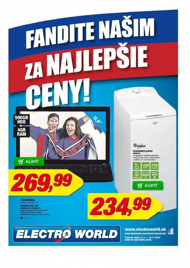 let�k extra ponuka Electro World strana 1