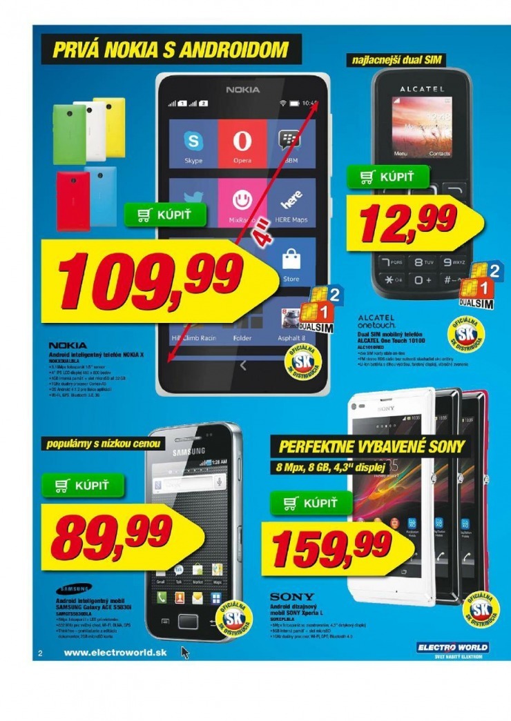 let�k extra ponuka Electro World strana 2