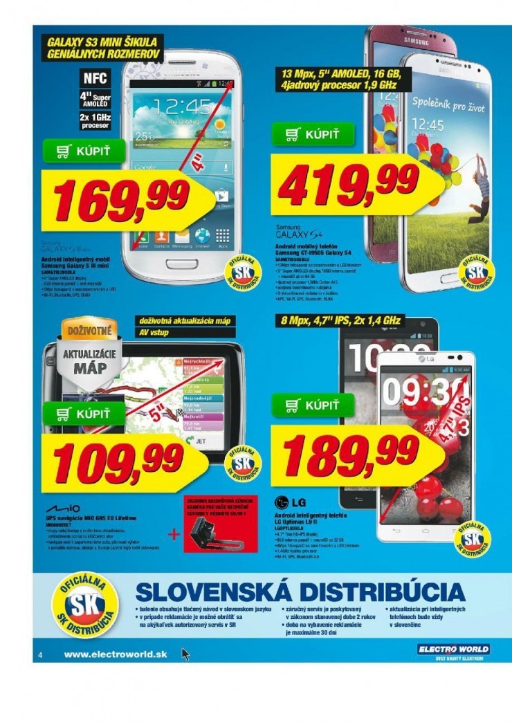 let�k extra ponuka Electro World strana 4