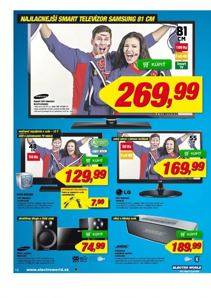let�k extra ponuka Electro World strana 10