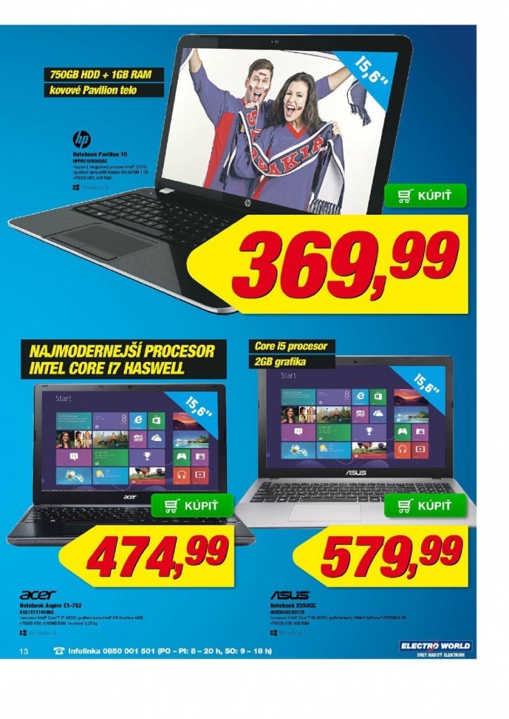 let�k extra ponuka Electro World strana 13