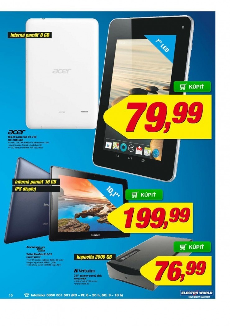 let�k extra ponuka Electro World strana 15