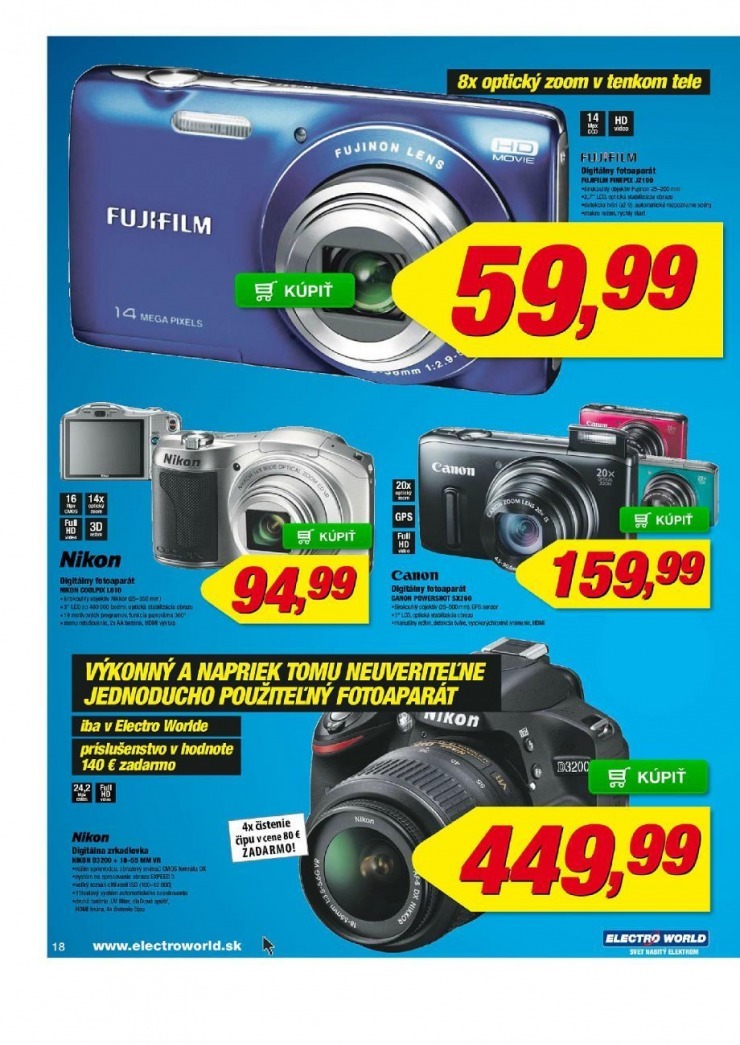 let�k extra ponuka Electro World strana 18