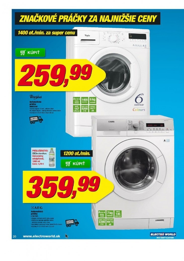 let�k extra ponuka Electro World strana 20