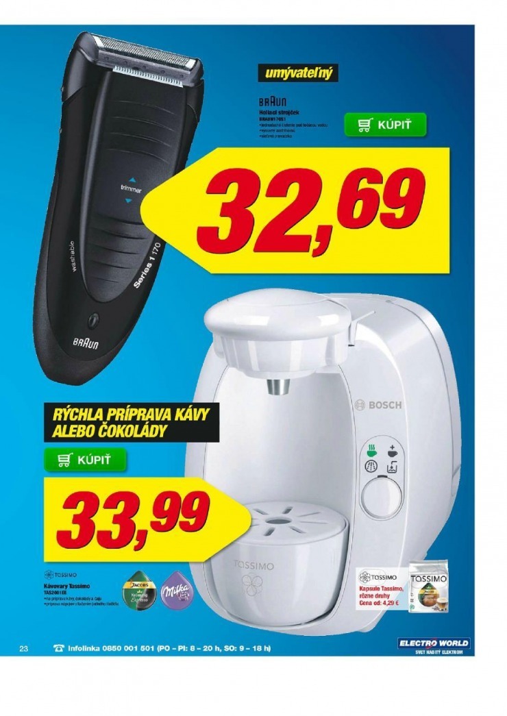 let�k extra ponuka Electro World strana 23