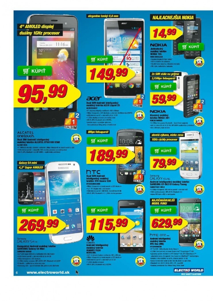 let�k akciov� let�k Electro World strana 6