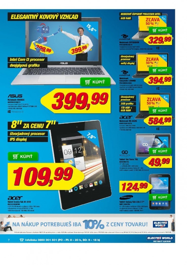 let�k akciov� let�k Electro World strana 7
