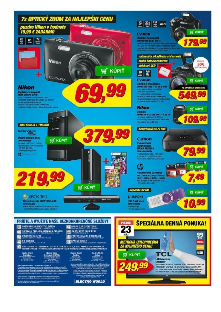 let�k akciov� let�k Electro World strana 8