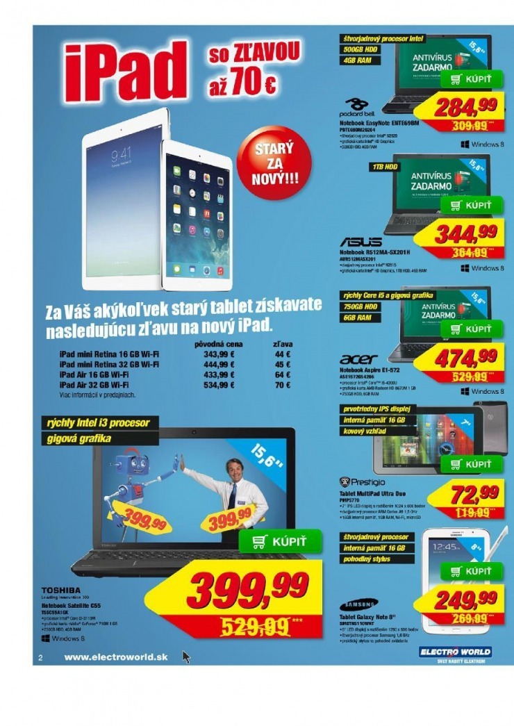 let�k �peci�lny let�k Electro World strana 2