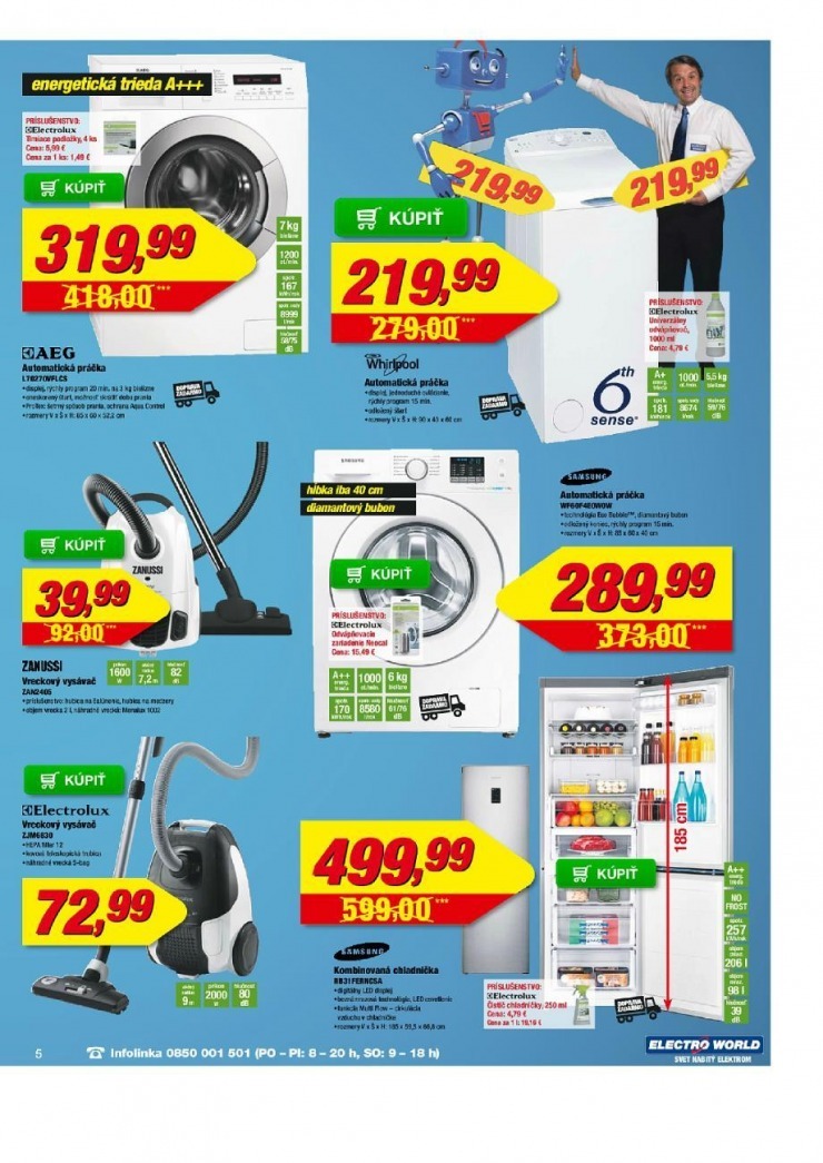 let�k �peci�lny let�k Electro World strana 5