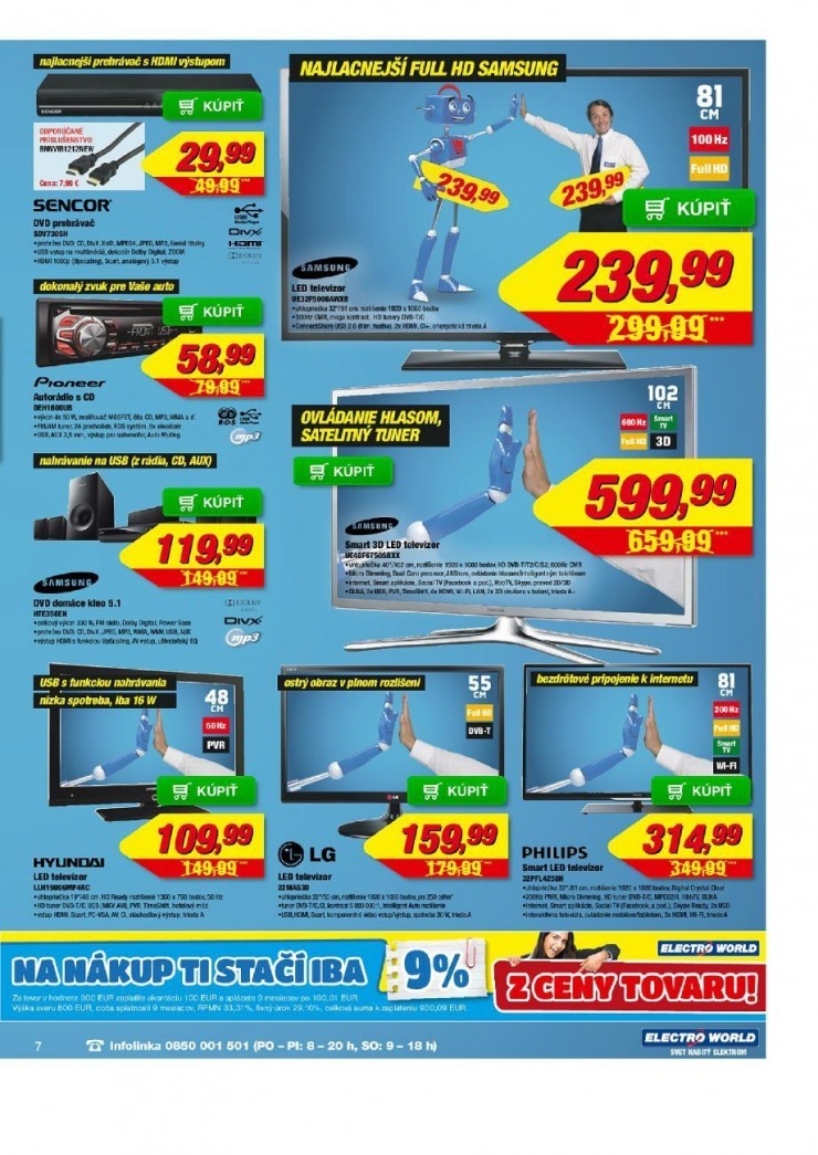 let�k �peci�lny let�k Electro World strana 7