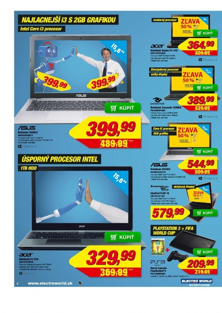 let�k let�k Electro World - rovnako n�zk� ceny strana 4