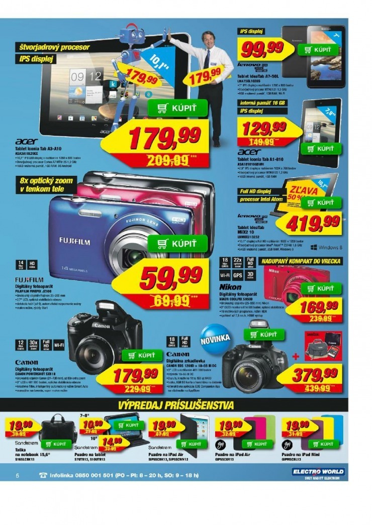 let�k let�k Electro World - rovnako n�zk� ceny strana 5