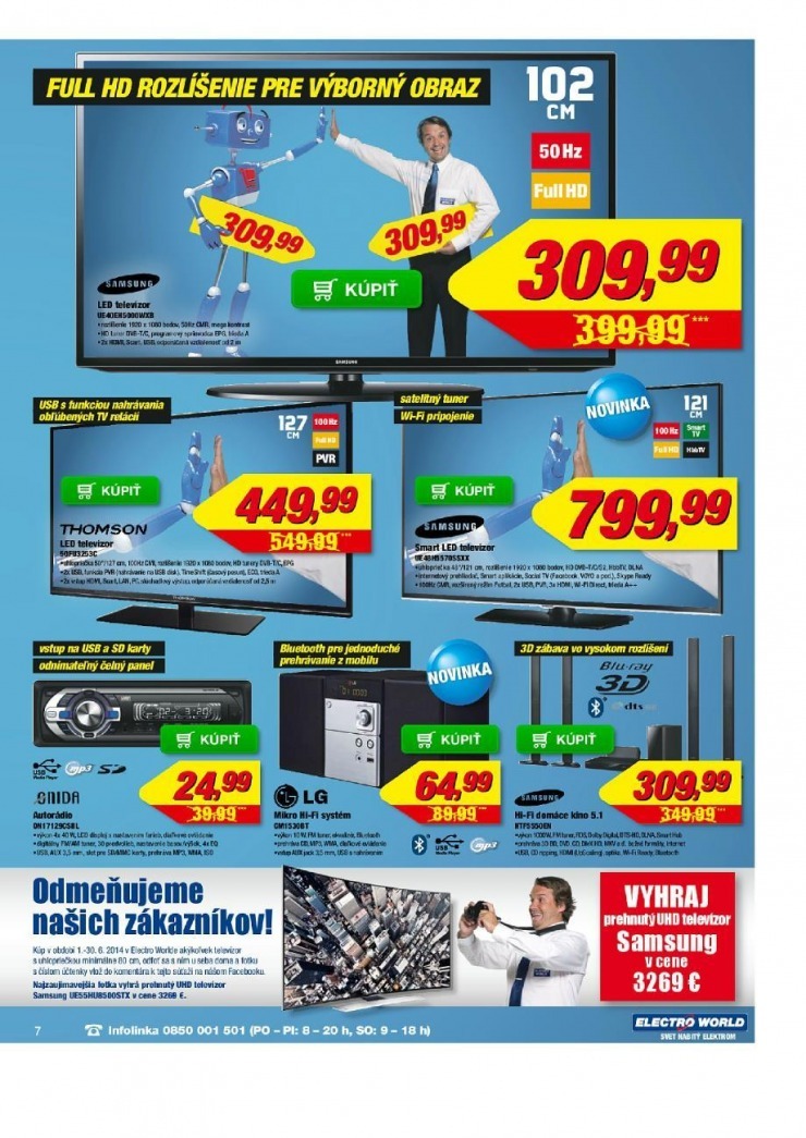 let�k let�k Electro World - rovnako n�zk� ceny strana 7