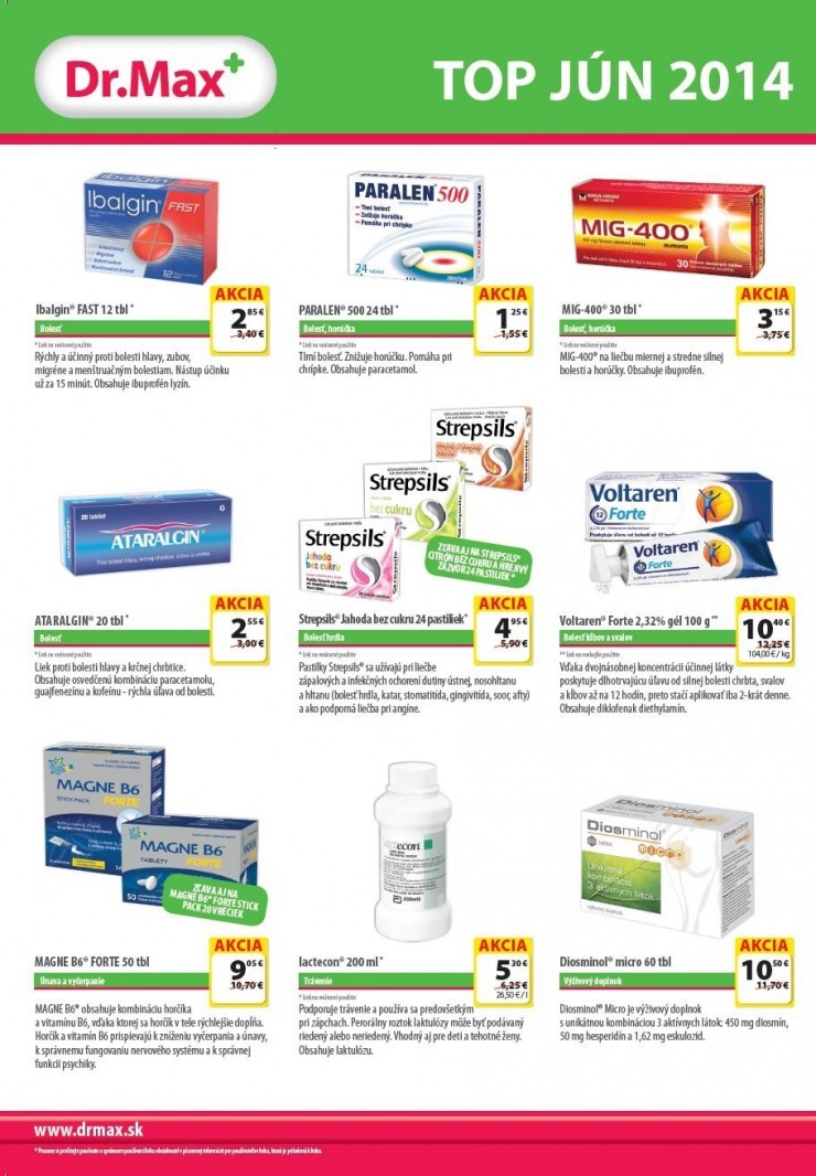 let�k ak�n� ponuka Dr.Max - J�n strana 2