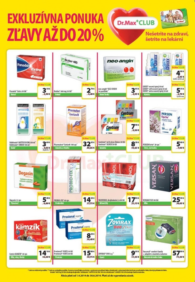 let�k ak�n� ponuka Dr.Max - J�n strana 6