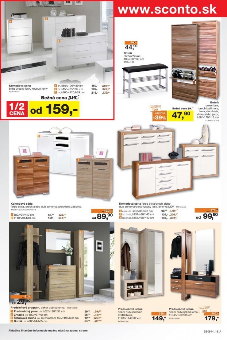 let�k akciov� let�k Sconto n�bytok strana 18