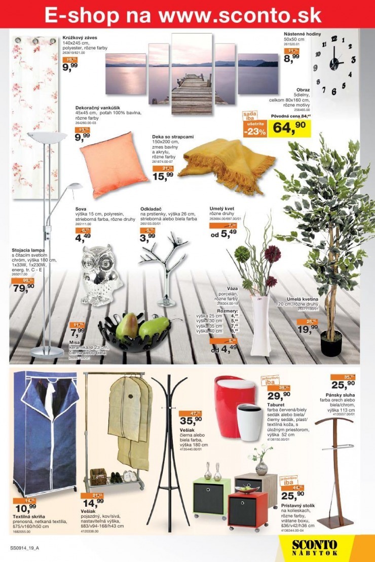 let�k akciov� let�k Sconto n�bytok strana 19