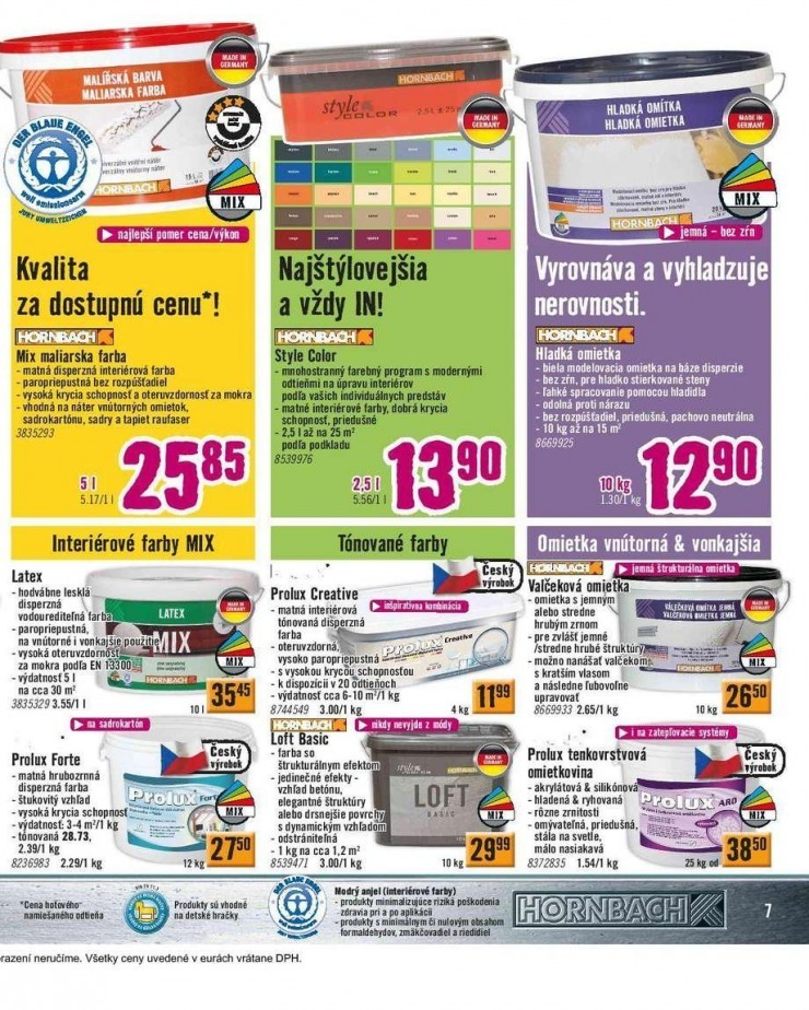 let�k let�k HORNBACH - funk�n� farby strana 7